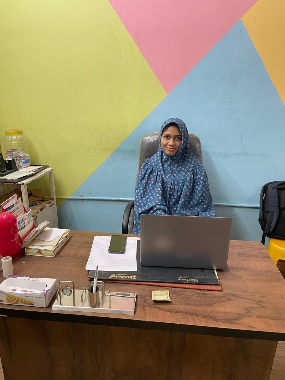 In person consultation at the clinic
